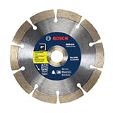 Bosch DB541 Premium Plus 5-Inch Dry Cutting Segmented Diamond Saw Blade with 7/8-Inch Arbor for Masonry