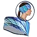 TrailHeads Print Headband | Ponytail Headband for Women | Ear Warmer for Running and Hiking - deep Dive Blue