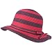 Kids Girls 6-12 Age UPF 50 Beach Summer Floppy Bucket Sun Hat Purple Pink