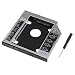 Advent Basics™ 2nd Hard Drive Bay Caddy 9.5mm For Laptop | Macbook | Macbook PRO - 9.5mm Sata To Sata - Expand Your Data Storage by Replacing Sata Optical Drive With this Caddy on Your Laptop RS.1099.00