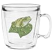 Garden Frog 12 oz Insulated Coffee Mug, Clear