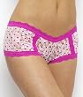 Hanky Panky Signature Lace Dance Dot Ruched Boyshorts Panty