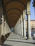 IMAGE OF Arches and Columns in Piazza Della Liberta, Florence, Tuscany, Italy Premium Photographic Poster Print by Christian Kober, 18x24
