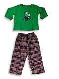 Mis Tee V-Us - Toddler Boys Long Sleeved Pant Set, Green, Red, Blue