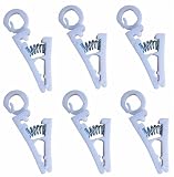Mini Clever Clips. Swivel Clip with Strong Grip. 6 Piece Set