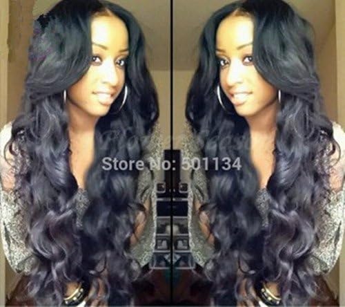 2014 New Unprocessed Virgin Full Lace Wig Glueless Body Wave Peruvian Full Lace Human Hair Wigs for Black Women Hot Selling (22inch)
