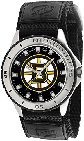 BOSTON BRUINS NHL men's adjustable velcro to 8.25 inches work watch free shipping