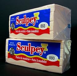 Sculpey Iii Polymer Clay 1 Pound-beige