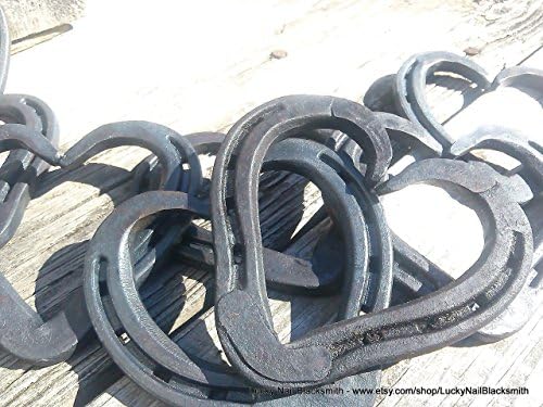 Horseshoe heart - trivet - hanging wall decor - medium size