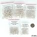 500 Silver Plated Metal Jump Rings MEGA MIX 5-12mm NEW 5 BAGS 100 each of 5 sizes!