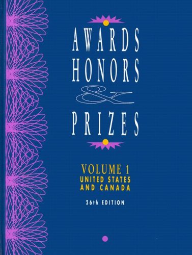 Honors and Awards