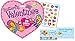 Peaceable Kingdom / Valentine Heart Pack Butterfly Cards & Stickers