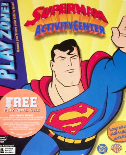  Superman Activity Center Windows / Macintosh CD-ROM (1997)