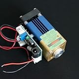 1 w 調節可能 520 nm 1000 mW グリーン ドット レーザー モジュール 12 v の w/ファン冷却長時間作業