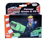 Review Vivid  / ROARY THE RACING CAR DIE CAST: FARMER GREEN & FB FIGURINE