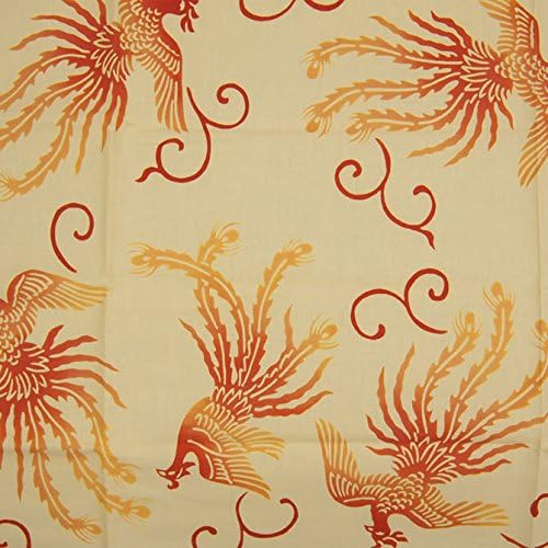 Japanese traditional towel TENUGUI This dyeing Bird, peacock　100cm(39.37in)×34.5cm(13.58in)