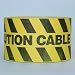 Pro Tapes Striped Pro-Gaff Gaffers Tape: 3 in. x 60 yds. (Yellow with Black ''Caution...