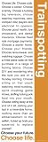 GB eye Ltd, Trainspotting, Quotes, Door Poster, (53x158cm) DP0157