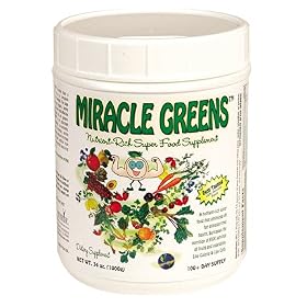Miracle Greens-Nutrient-Rich Super Food Supplement