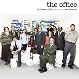 NBC THE OFFICE TV SERIES~A 16 MONTH 2008 WALL CALENDAR INSPIRATIONAL STYLE