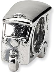 Reflection Beads Silver Delivery Cart Travel Bead