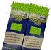 MICROFIBER FLOOR MOP COMPLETE KIT HANDLE +PLATE +PAD  COLOR GREEN - 2 PACK