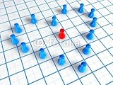 IMAGE OF Wallmonkeys Peel and Stick Wall Decals - Heart Pawns - 48