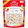 YummyEarth Organic Candy Drops, Wild Peppermint, 13-Ounce Pouches (Pack of 4)