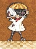 IMAGE OF Vin Chef PREMIUM GRADE Rolled CANVAS Art Print Sydney Wright 12x16