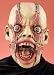 Scary Tortured Ugly Man Adult Halloween Costume Mask Adult