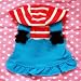 Teddy Bear Lovers Strap Dress for Cute Dog's Clothing