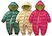 Gaorui Baby warm jumpsuit infant winter kids coat newborn romper climbing suit