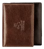 Visconti Leather Credit Card Holder