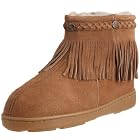 [ミネトンカ] SHEEPSKIN  SIDE  ZIP  FRINGE  BOOT