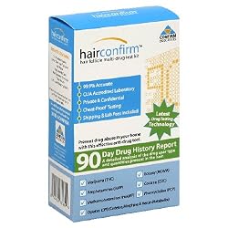 Hair Confirm Hair Follicle Multi-Drug Test Kit, Regular, 1 kit