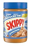 Skippy Peanut Butter, Reduced Fat Super Chunk, 16.3-Ounce Jars (Pack of 6)