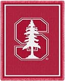 Stanford University Cardinals Throw Blanket Woven Afghan Tapestry 69 x 48