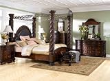 51Okc621K0L. SL160  North Shore Poster Bedroom Set   Ashley Furniture