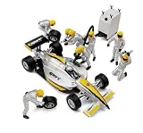 Scalextric C8302 Pit Team & Dallara Yellow