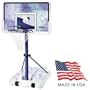 Lifetime 1301 Pool Side Basketball System with Backboard (White/Blue, 44-Inch)