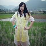 Fuloon Clear Rain Jacket Rainwear Lovely Lady Girl Woman Hooded Raincoat PVC Cute Waterproof