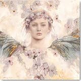 Elvira Amrhein - Air de printemps II Menschen Kunstdruck - Grösse 30x30 cm