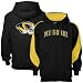Missouri Tigers Black Full Zip Varsity Hoody Sweatshirt