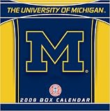 Michigan Wolverines 2008 Box Calendar