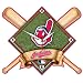MLB Cleveland Indians High Definition Clock