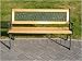 Lattice Cast Iron Park Bench Chair Cast Iron Garden Furniture