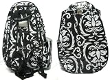 Jet Deluxe Large Back Pack Tennis Bag Paisley Blk & White '08