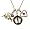 14k Yellow Gold Created 