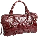Latico Mimi Pleated Tote,Burgundy,one size Review