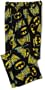 Briefly Stated Men's Batman Logo Fleece Pant,Black,Large